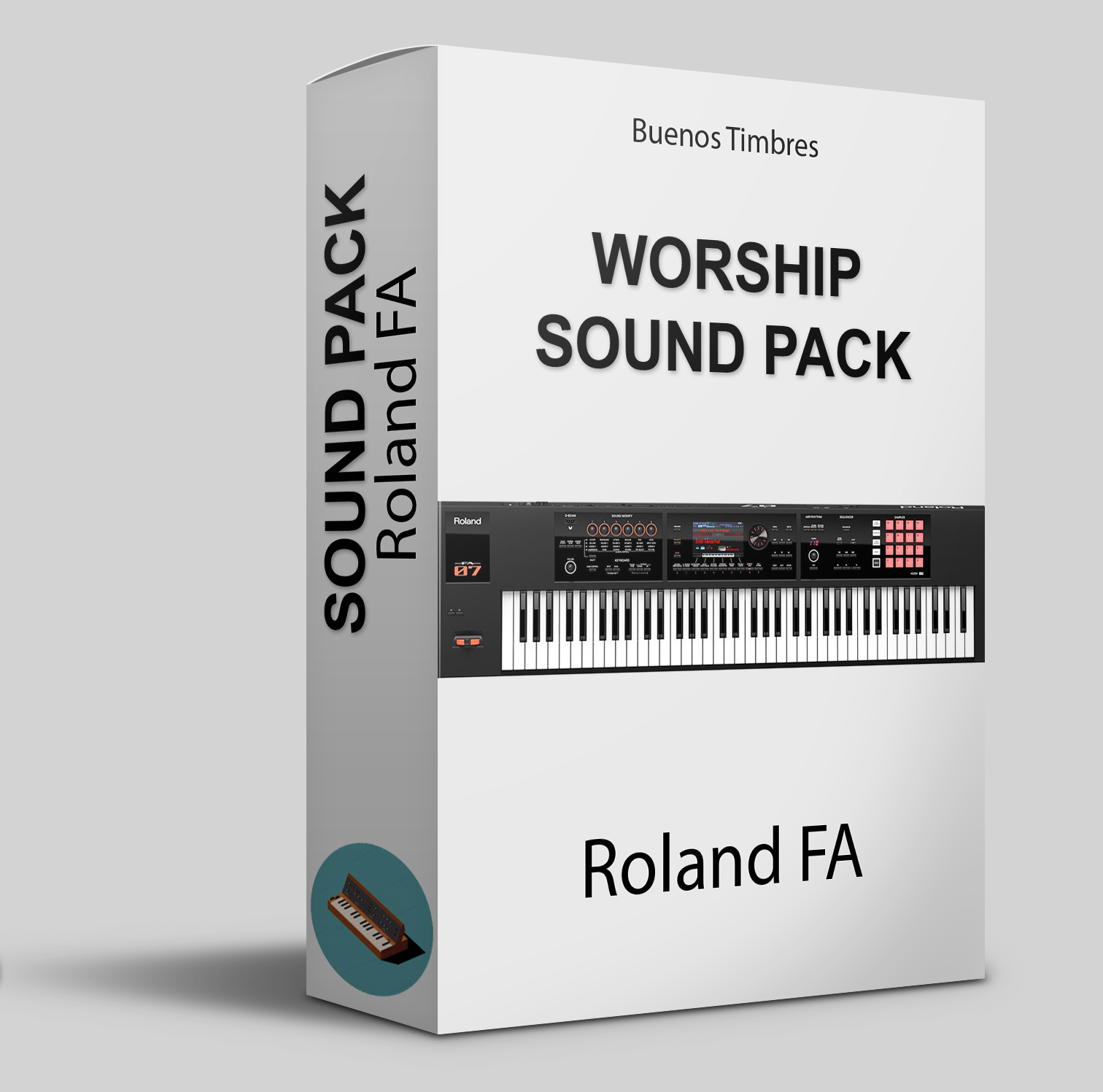 Worship sound pack for Roland FA 06/07/08 keyboard