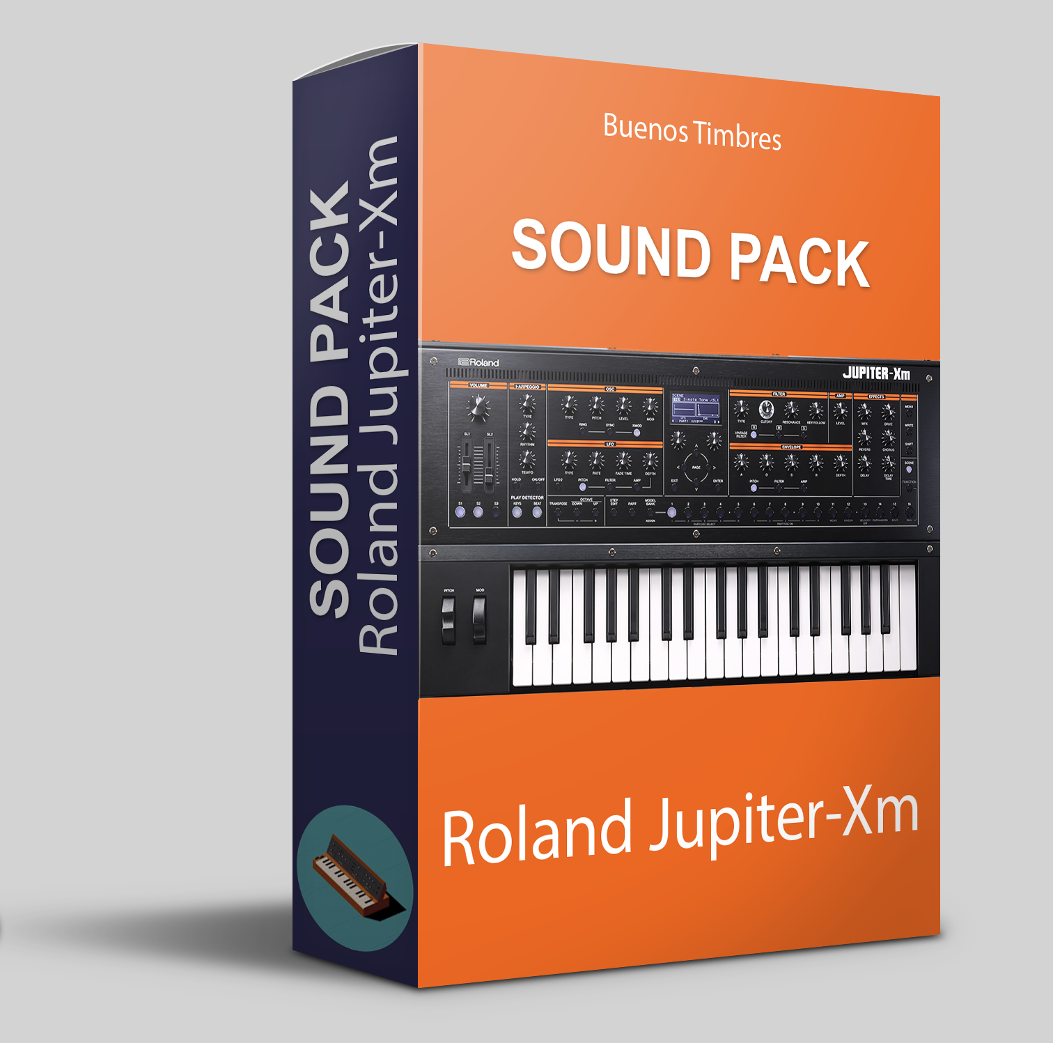 Sound pack for Roland Jupiter-Xm