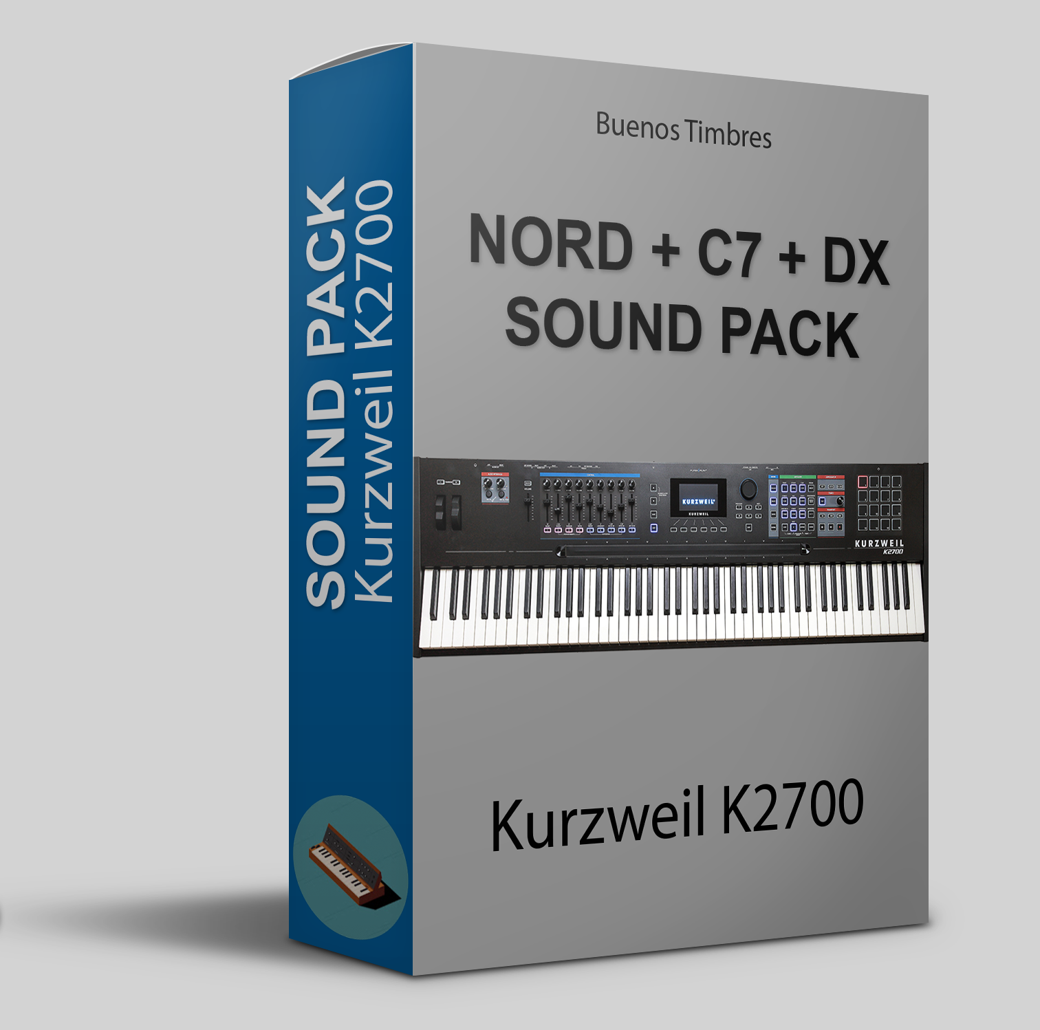 Nord + C7 + DX Sound Pack for Kurzweil K2700