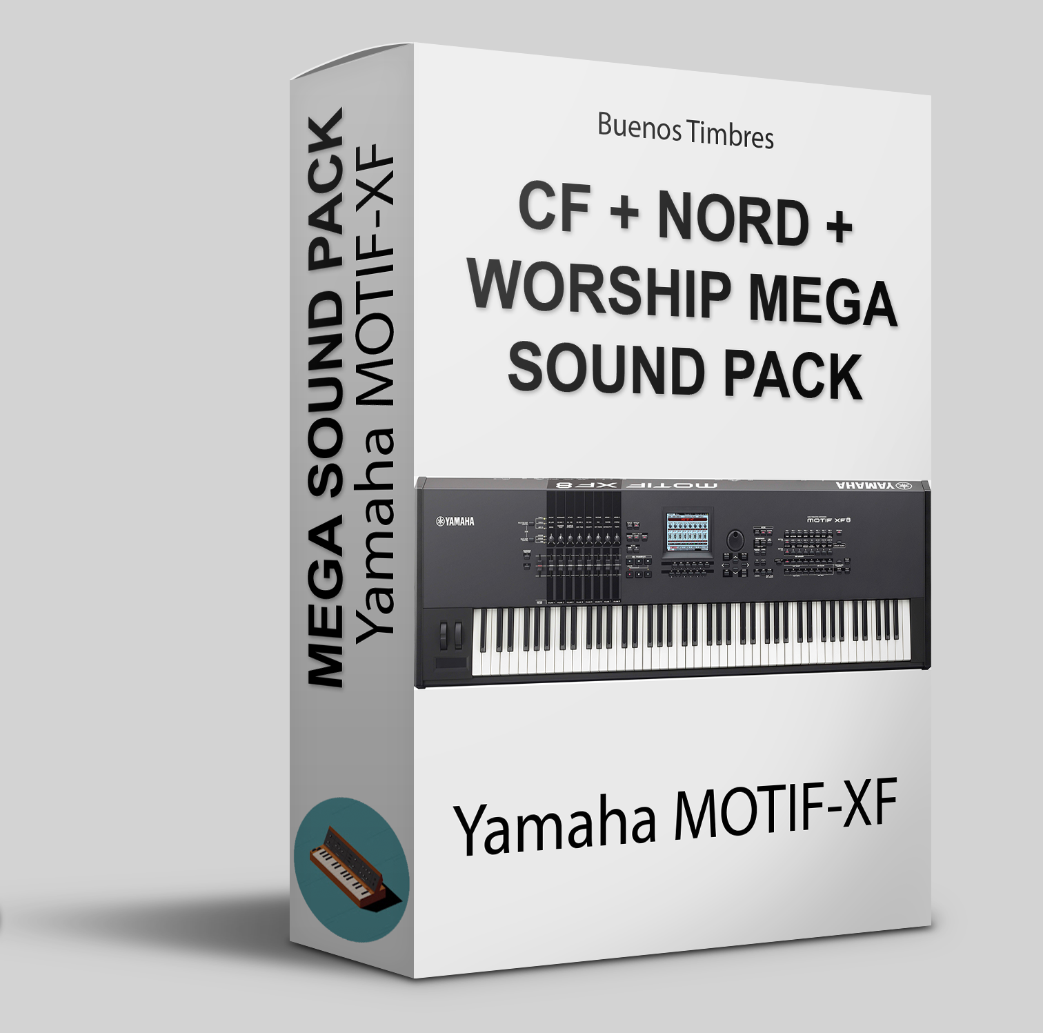 CF + Nord + Worship Mega Sound Pack for Yamaha MOTIF XF
