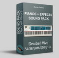 Pianos + Effects Sound Pack for Dexibell Vivo S keyboards
