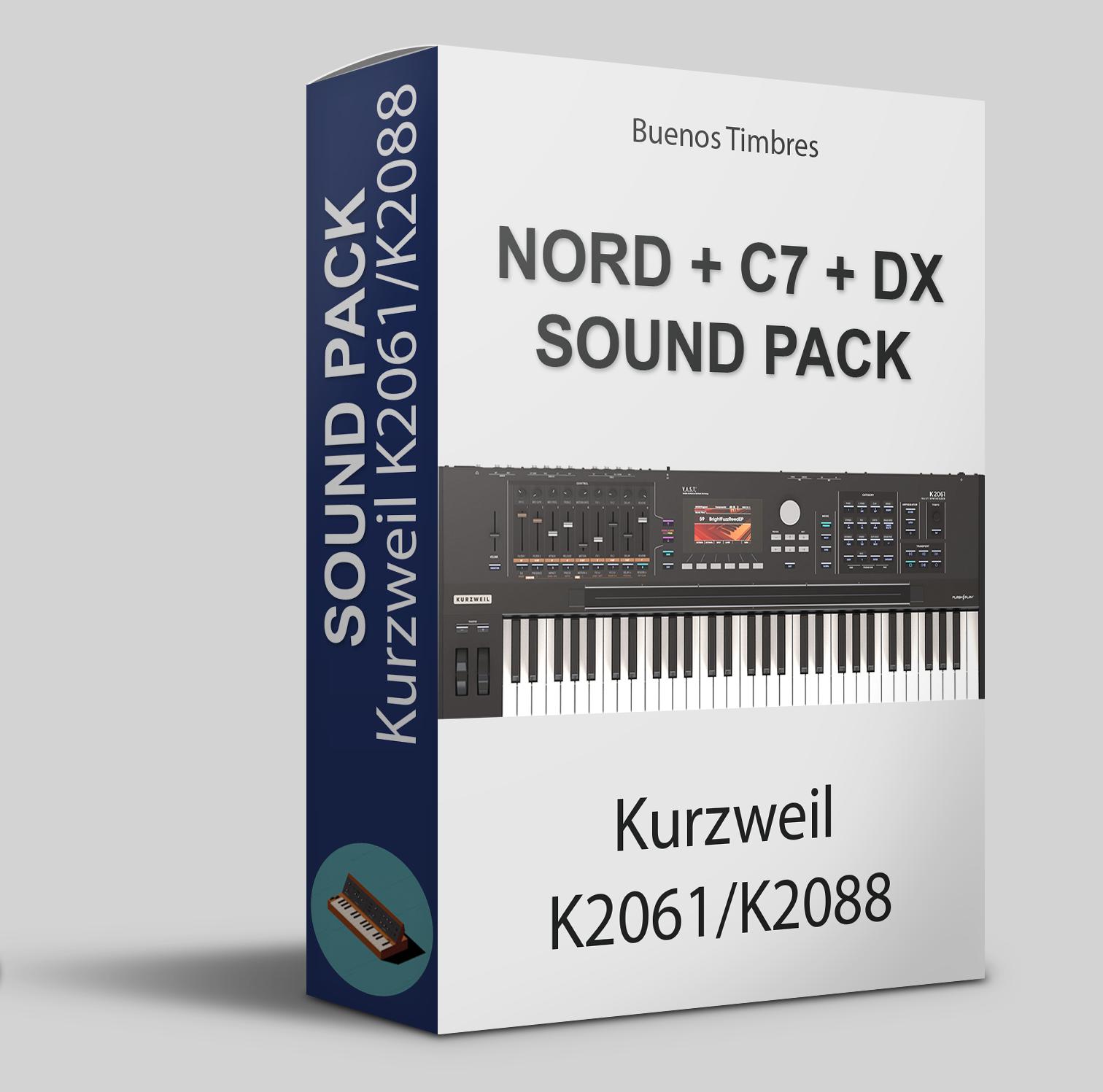 Nord + C7 + DX Sound Pack for Kurzweil K2061 and K2088