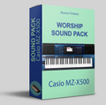 Worship Sound Pack for Casio MZ-X500 keyboard