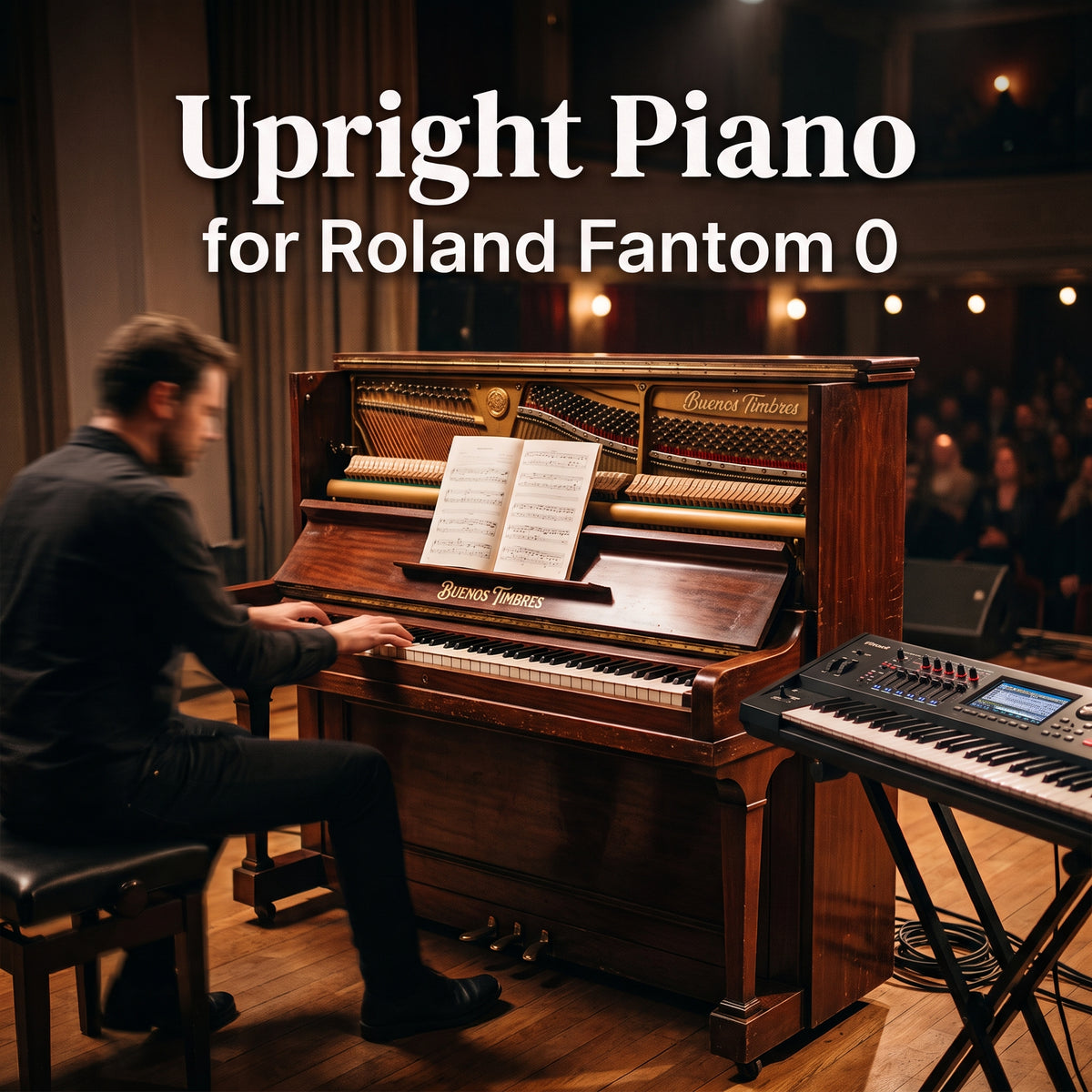 Individual tone Upright Piano for Roland Fantom 0