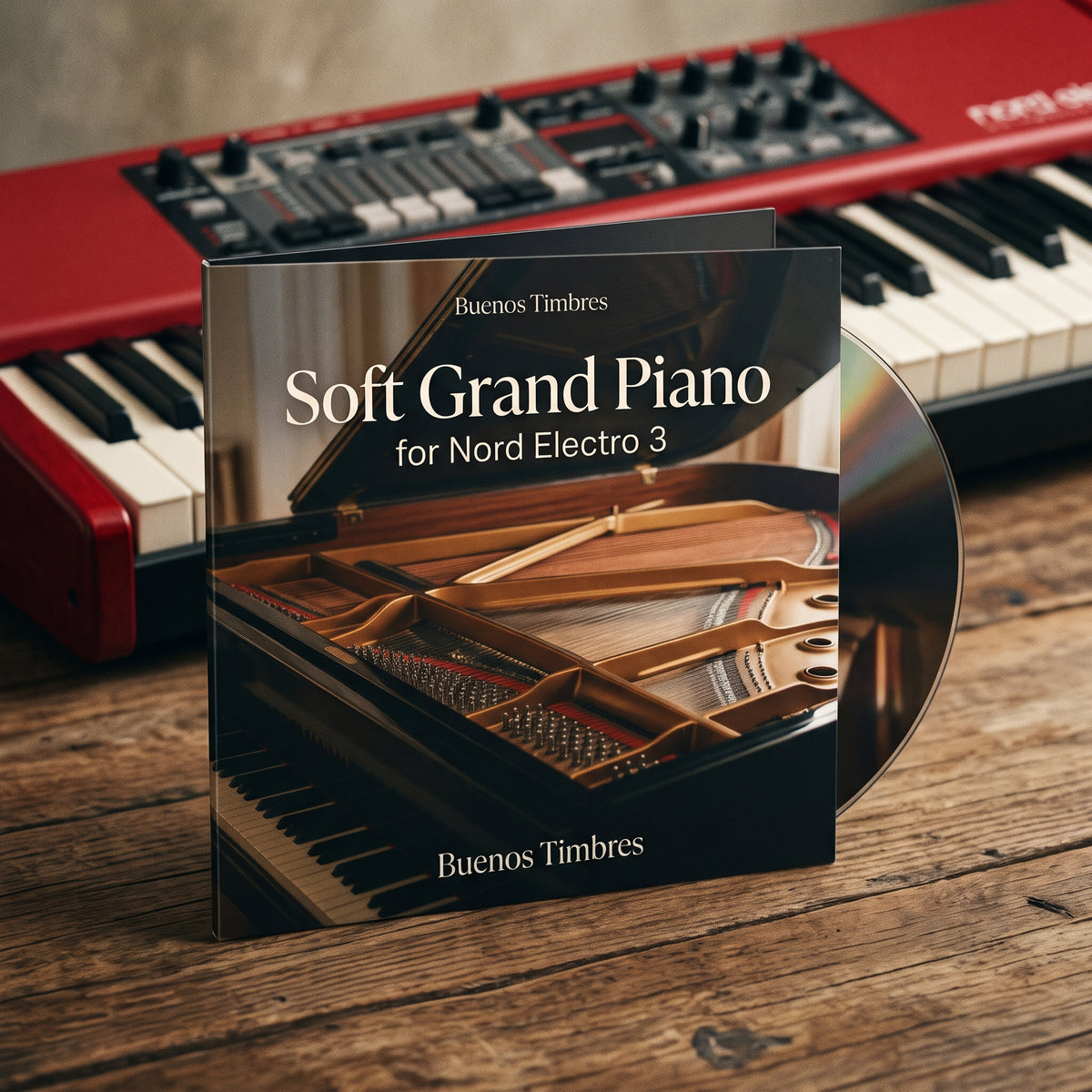 Individual tone Soft Grand Piano for Nord Electro 3