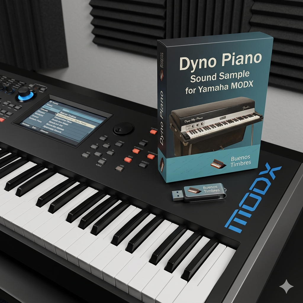 Individual tone Dyno Piano for Yamaha MODX