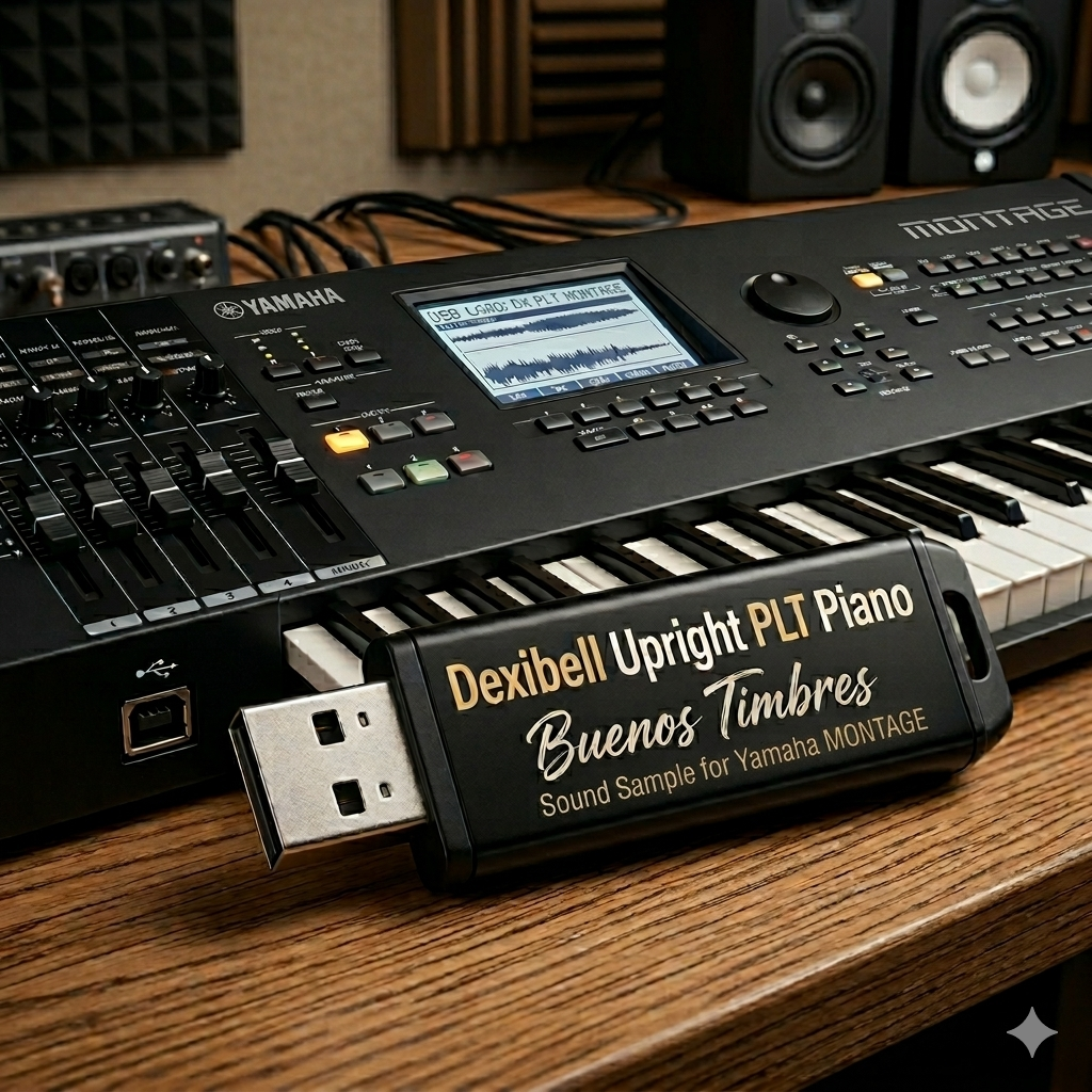 Individual tone Dexibell Upright PLT for Yamaha MONTAGE
