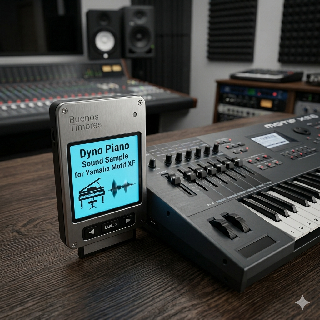 Individual tone Dyno Piano for Yamaha Motif XF