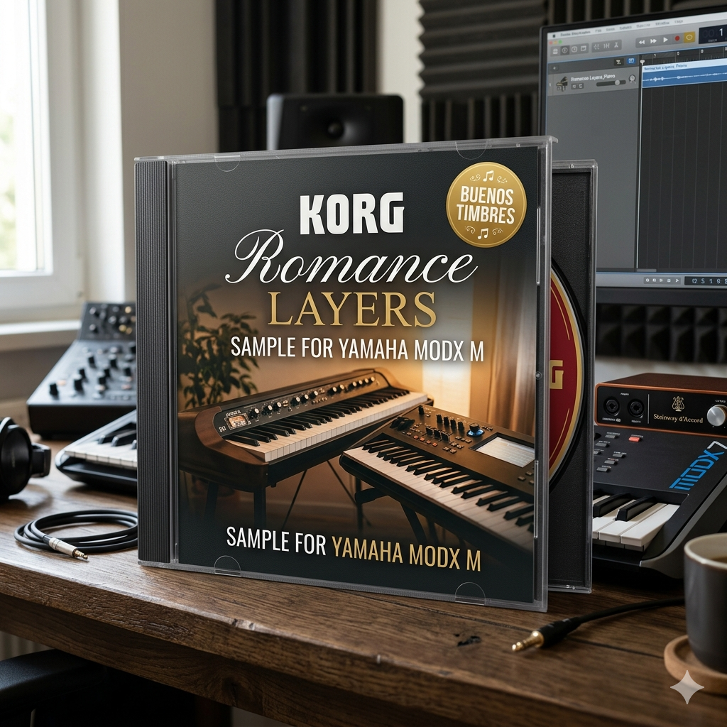 Individual tone Korg Romance Layers for Yamaha MODX M