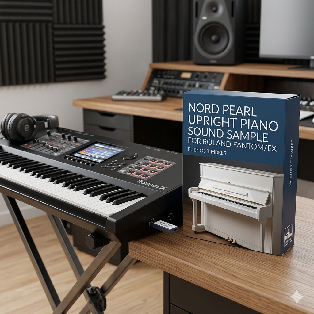 Individual Nord Pearl Upright Piano for Roland Fantom and Fantom EX