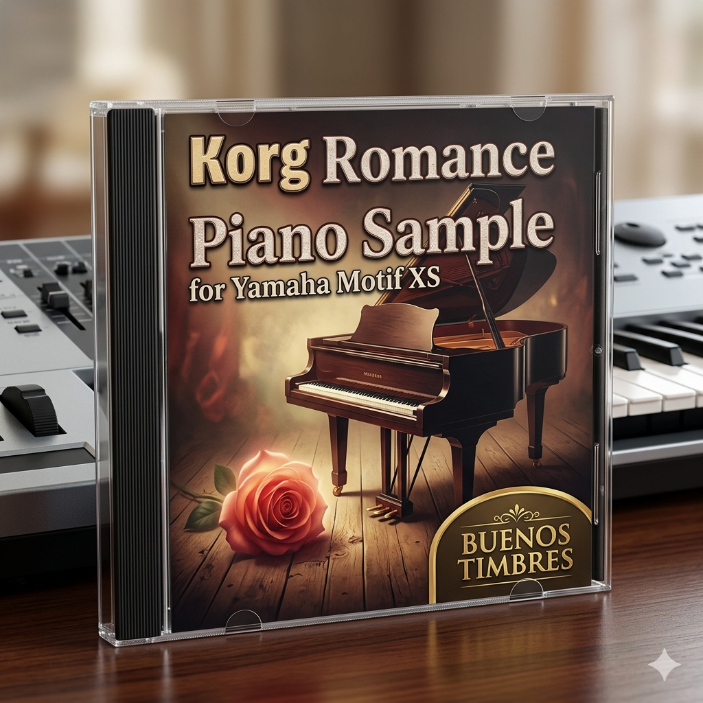 Individual tone Korg Romance Piano for Yamaha Motif XS