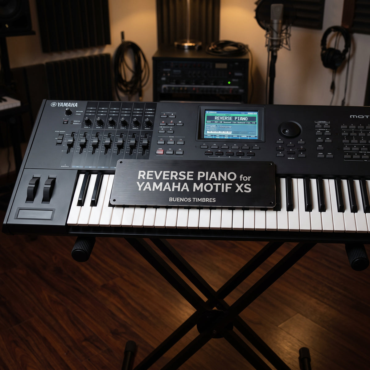 Individual tone Reverse Piano for Yamaha Motif XS