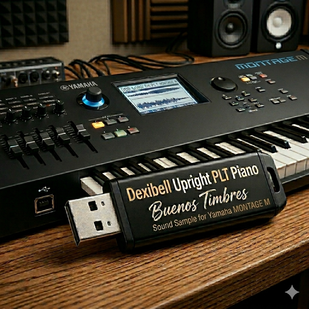 Individual tone Dexibell Upright PLT for Yamaha MONTAGE M
