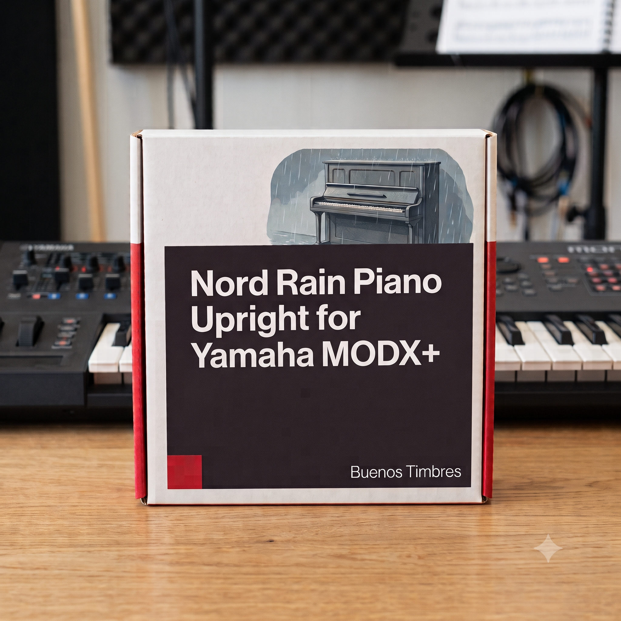Individual tone Nord Rain Piano Upright for Yamaha MODX+
