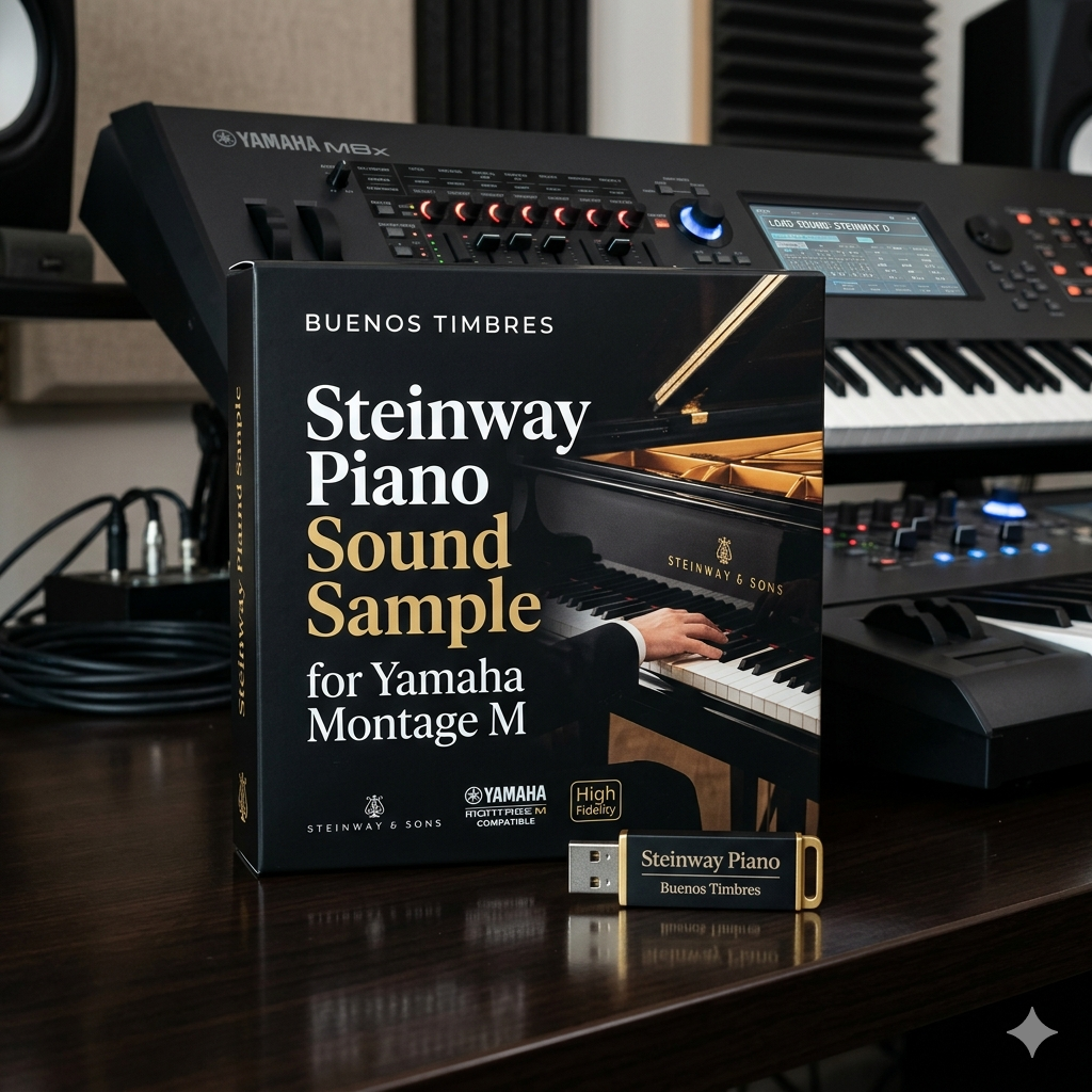 Individual tone Steinway Piano for Yamaha Montage M