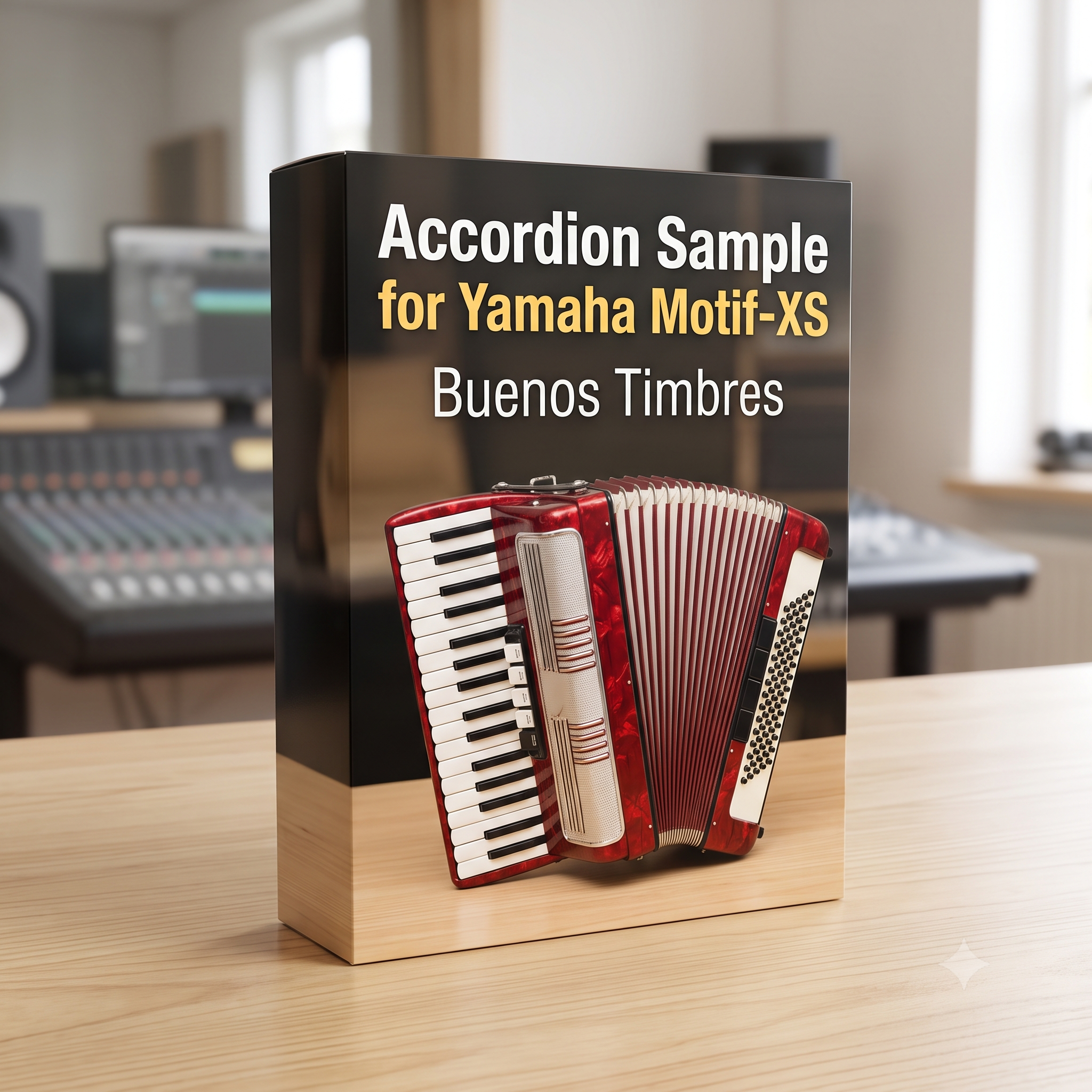 Individual tone Accordion for Yamaha Motif-XS