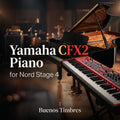 Individual tone Yamaha CFX2 Piano for Nord Stage 4