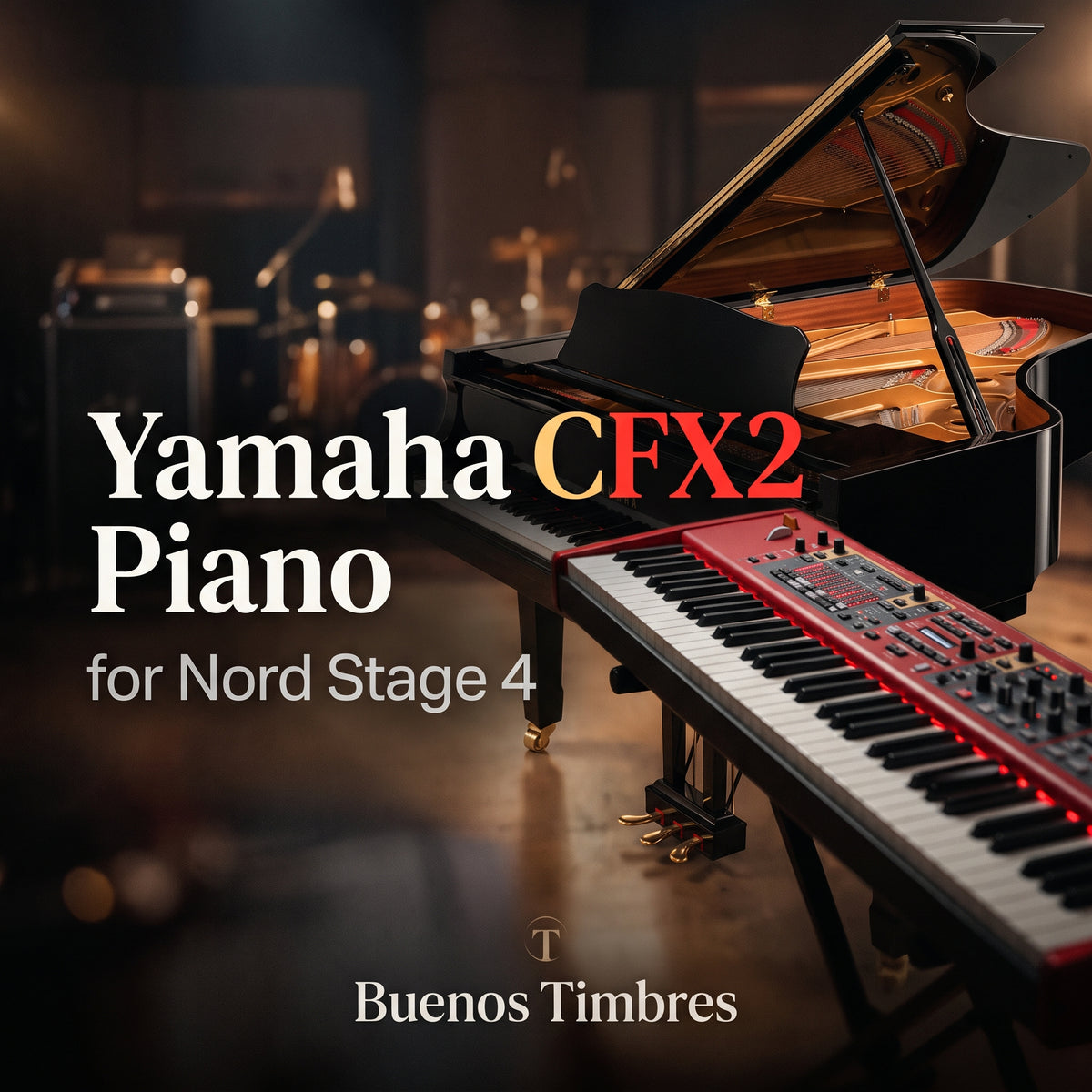 Individual tone Yamaha CFX2 Piano for Nord Stage 4
