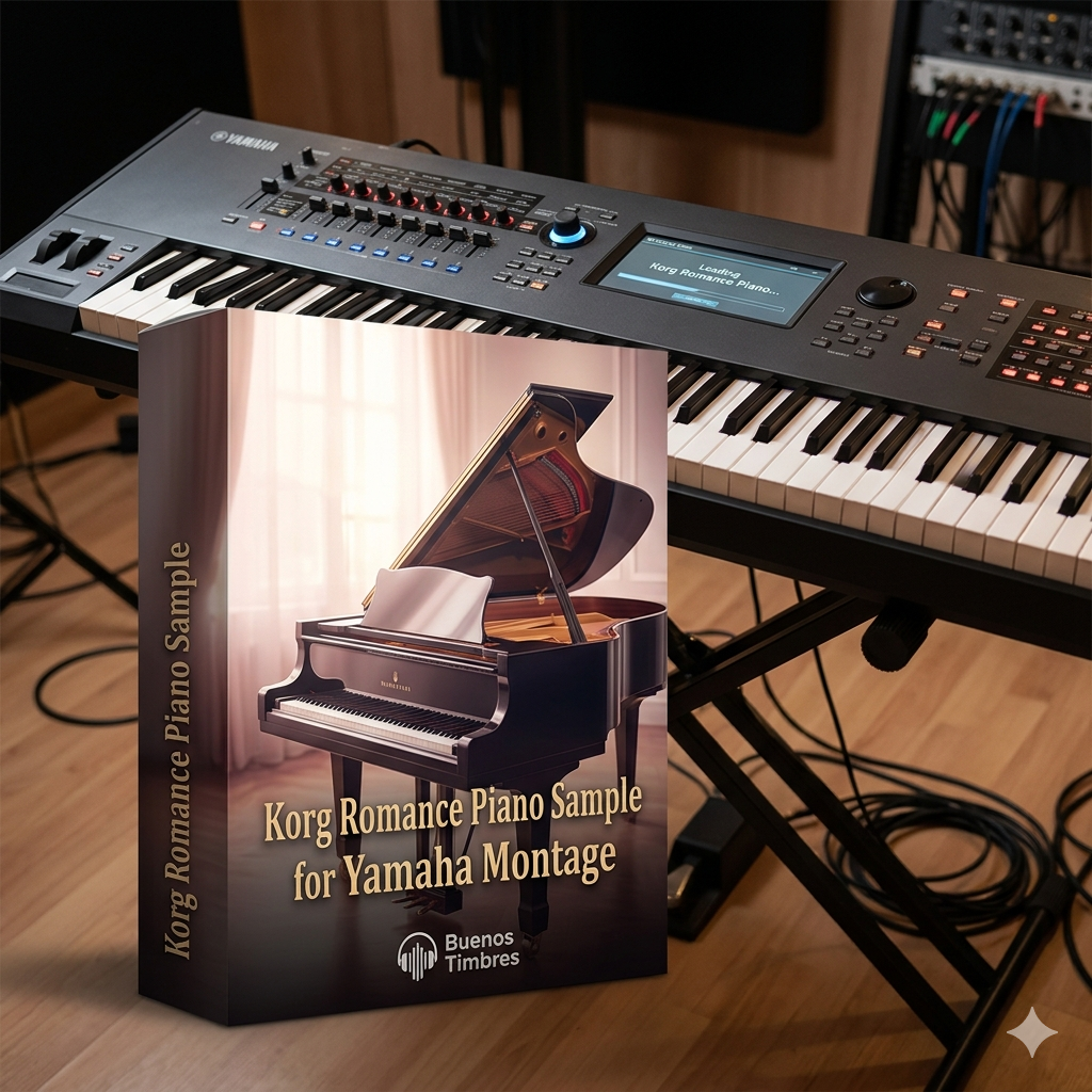 Individual tone Korg Romance Piano for Yamaha Montage