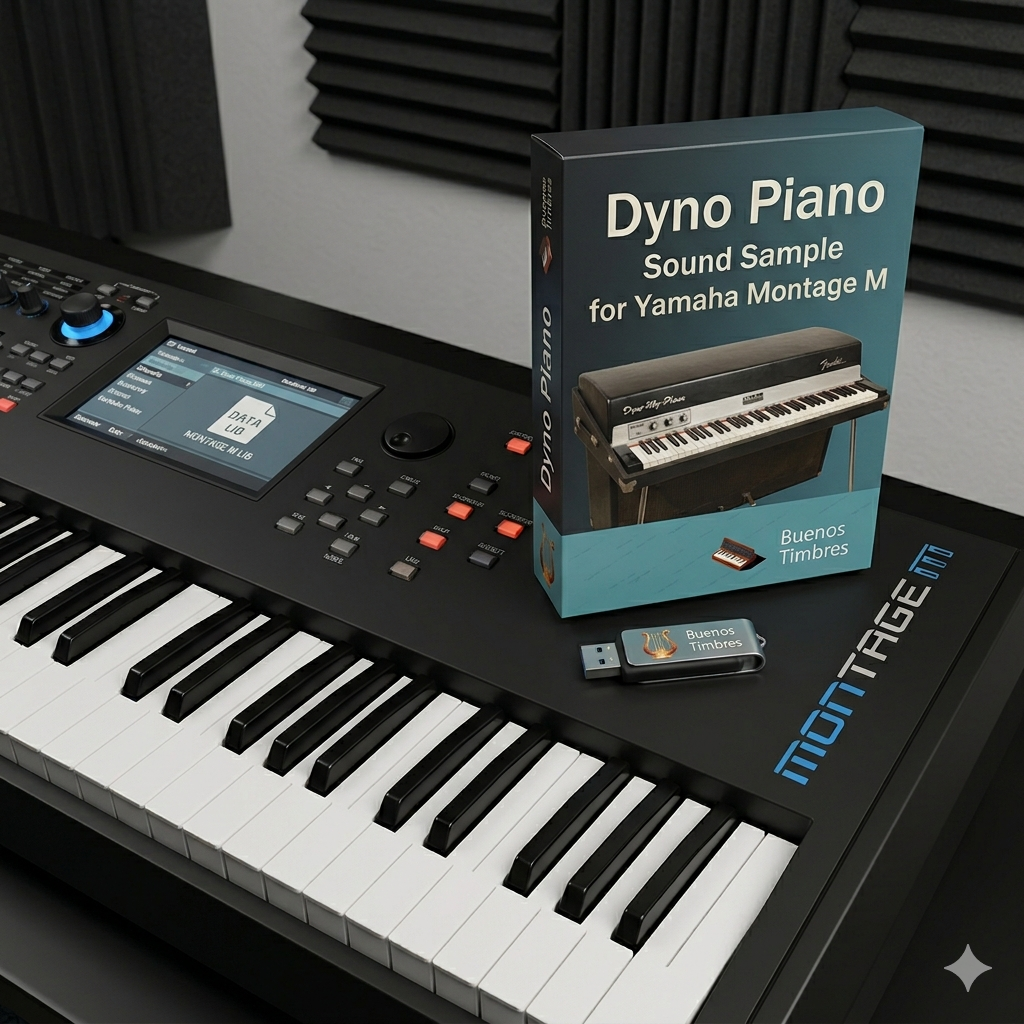 Individual tone Dyno Piano for Yamaha Montage M