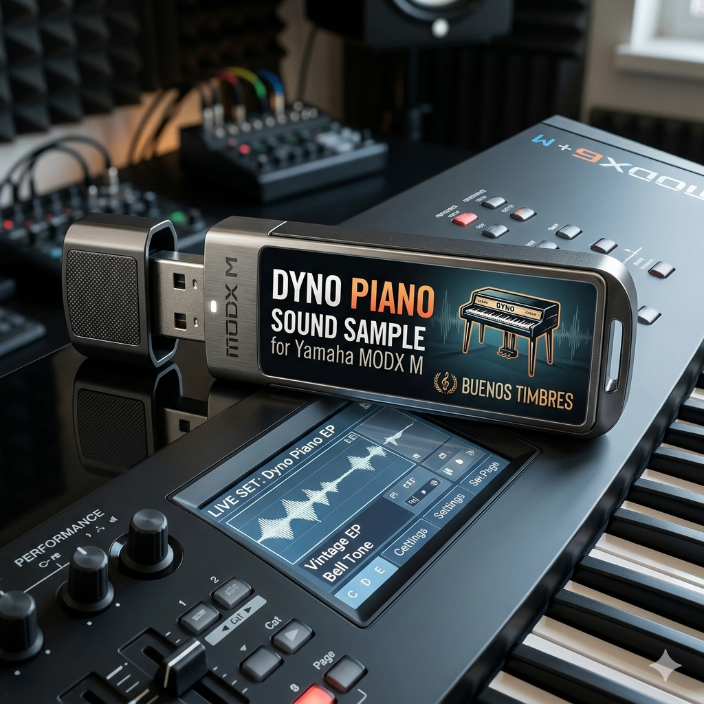 Individual tone Dyno Piano for Yamaha MODX M