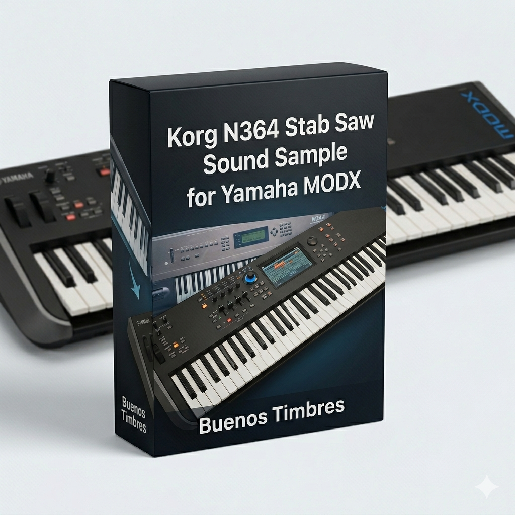 Individual tone Korg N364 Stab Saw for Yamaha MODX
