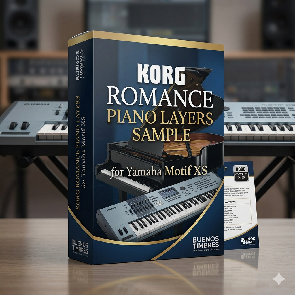 Individual tone Korg Romance Layers for Yamaha Motif XS