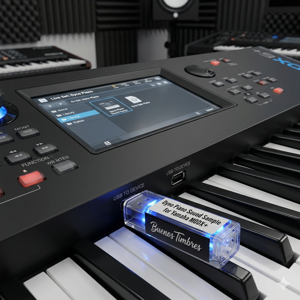Individual tone Dyno Piano for Yamaha MODX+