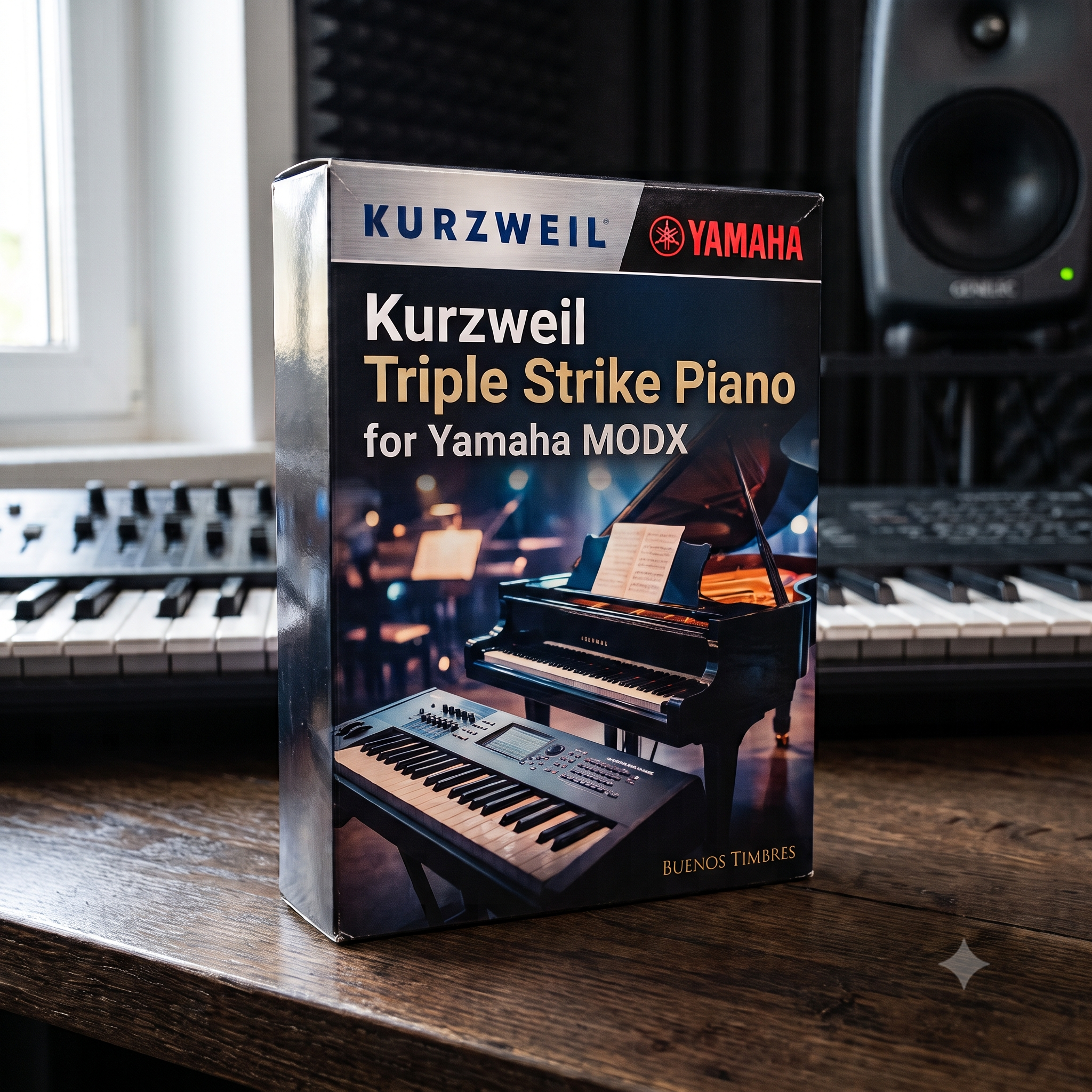 Individual tone Kurzweil Triple Strike Piano for Yamaha MODX