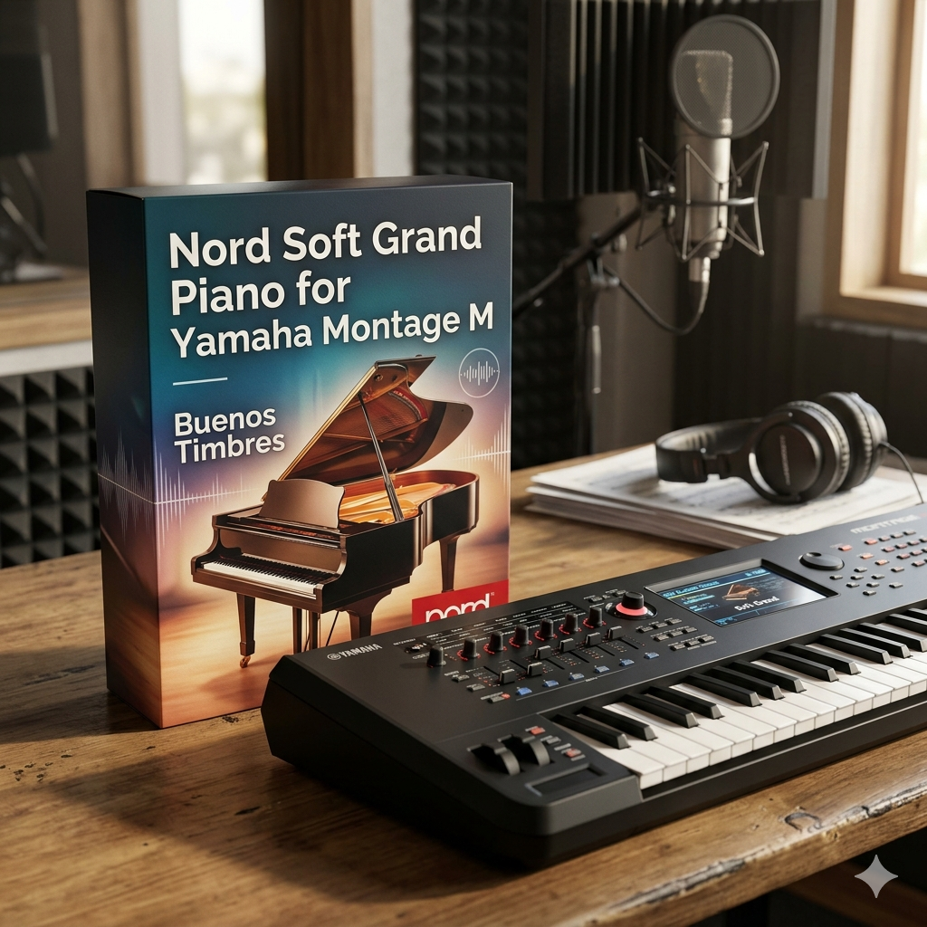 Individual tone Nord Soft Grand Piano for Yamaha Montage M