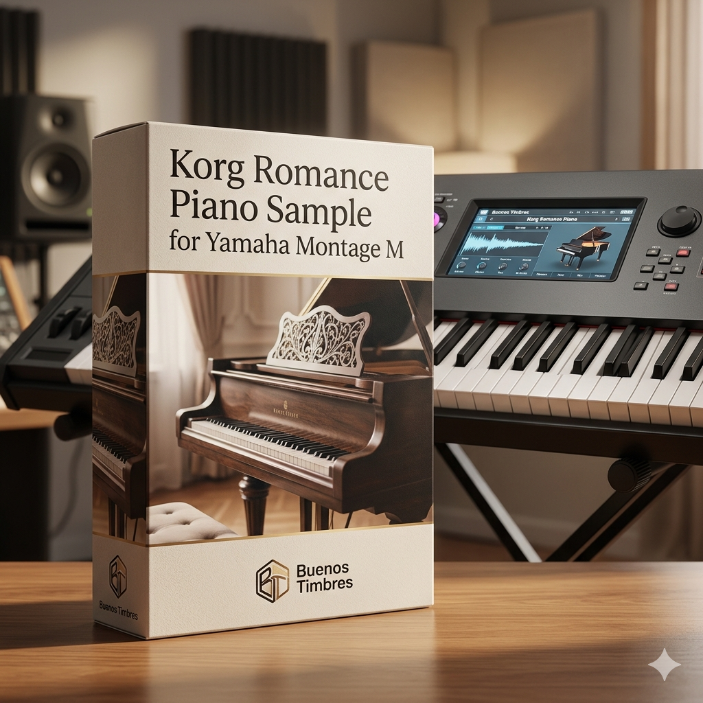 Individual tone Korg Romance Piano for Yamaha Montage M