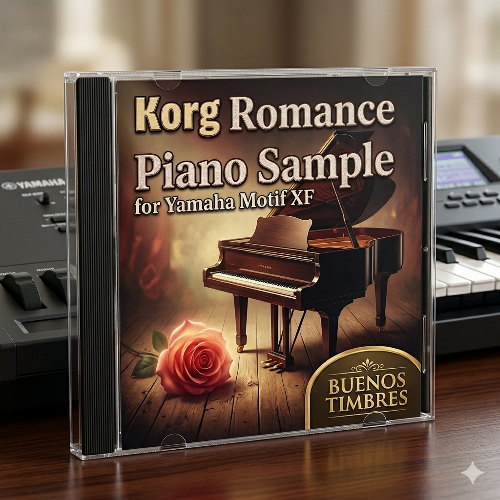 Individual tone Korg Romance Piano for Yamaha Motif XF